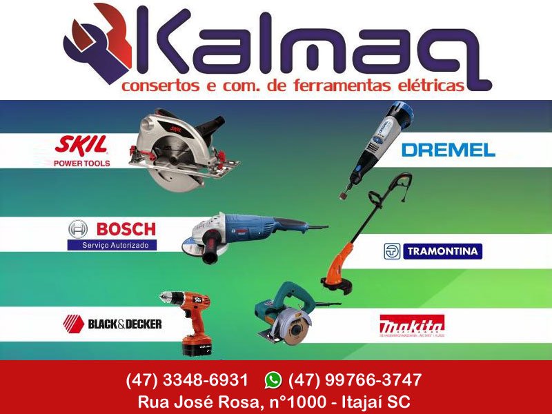 conserto de ferramentas itajai makita navegantes barra velha piçarras balneario camboriu skil bosch black decker tramontina furadeira roçadeiras serra mármore parafusadeiras esmerilhadeira