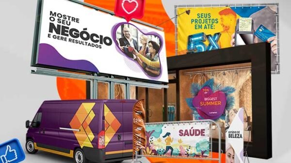 vos fachada acm wind banner folders cartão de visita balneário camboriú itajaí itapema navegantes porto belo praia brava bc flyer envelopamento